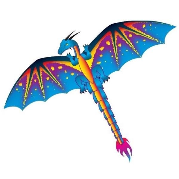 Gayla 3-D Nylon Dragon Kite 741600