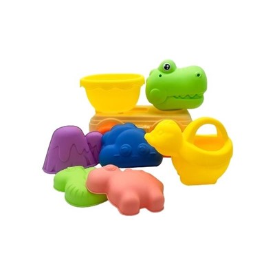 6pc Dino Truck Set 753140