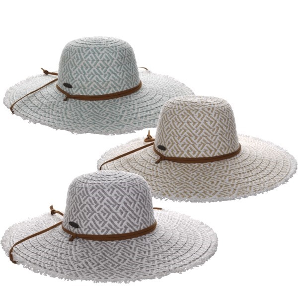 PJ Round Crown Frayed Hat