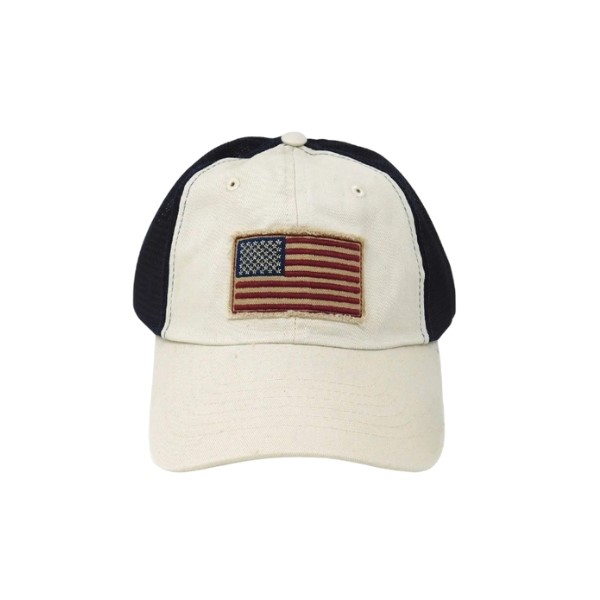 USA Flag Embroidered Baseball Cap